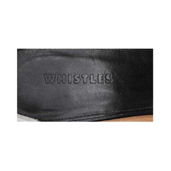 Whistles Open-Toe Block Heels w Buckle White Size 36 SKU 000279-5