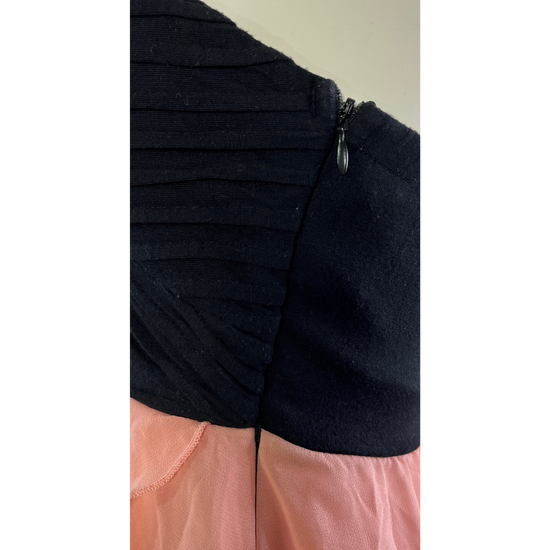 BodyC High-Low Dress Black, Pink Size S SKU 000312
