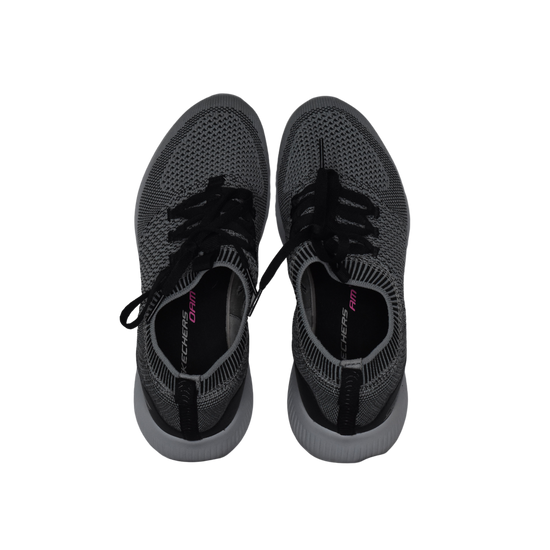 Sketchers Sneakers Lightweight Woven Gray Size 7.5 SKU 000091-5