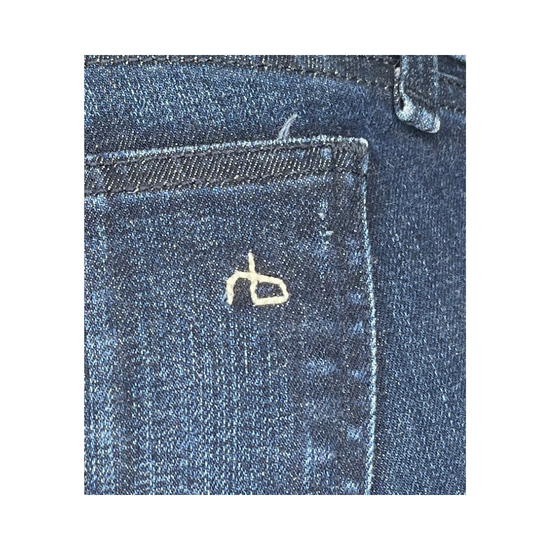 Rag & Bone Denim Jeans Zipper Pocket Details Dark Blue Size 27 SKU 000015