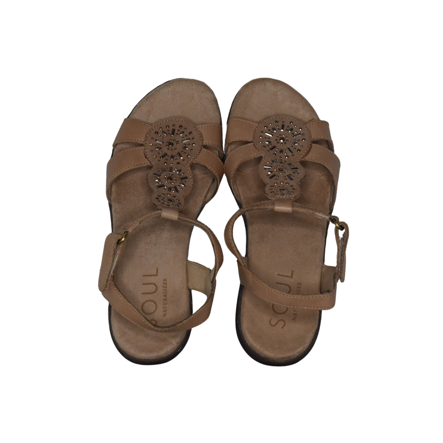 Naturalizer Sandal Embellished Tan Size 7.5M SKU 00093-3