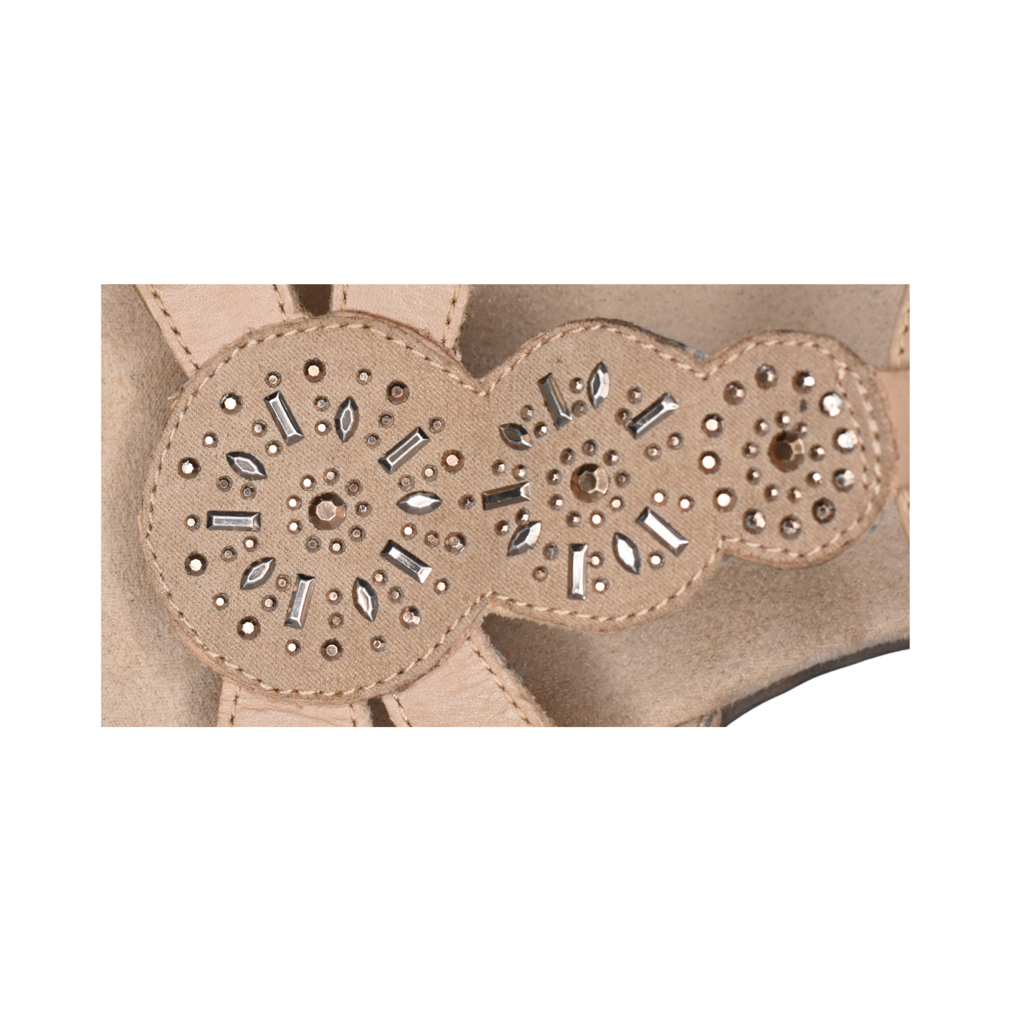 Naturalizer Sandal Embellished Tan Size 7.5M SKU 00093-3