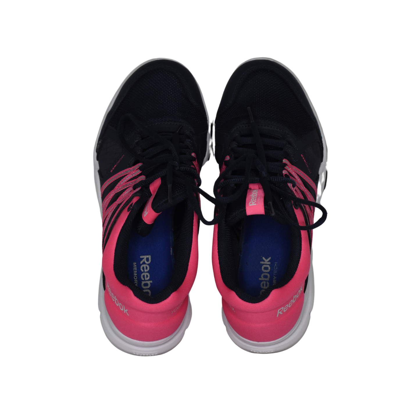 Reebok Sneakers Navy, Hot Pink Size 7.5 SKU 000093-4
