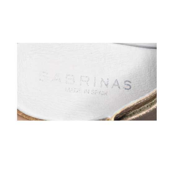 Sabrinas Sandal Gold Size 38 SKU 000252-3