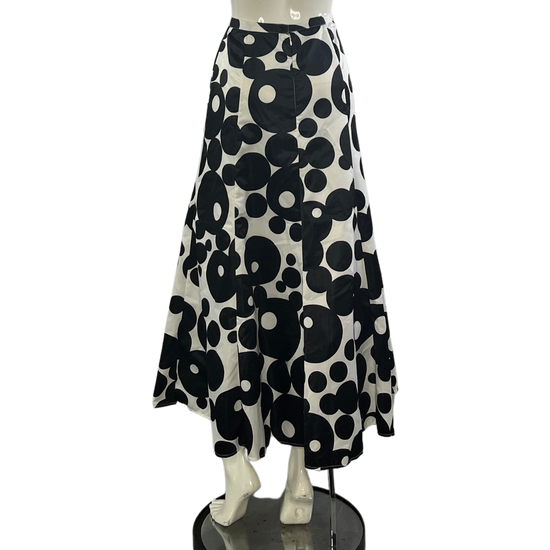 Venus Formal Skirt Polka Dot Black & White Size 6 SKU 000310