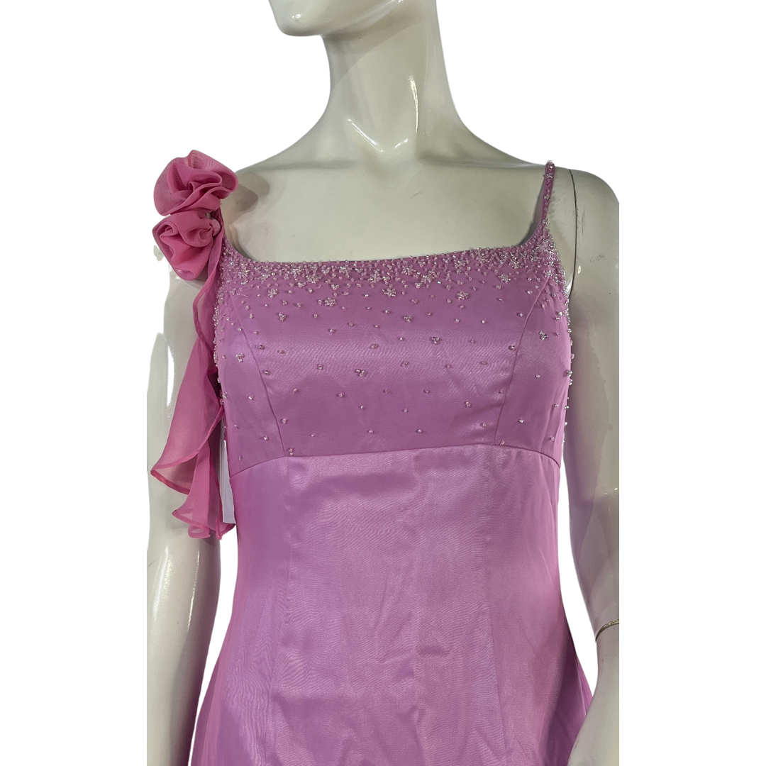 Bella Formals By Venus Gown Embellished Pink  SKU 000310