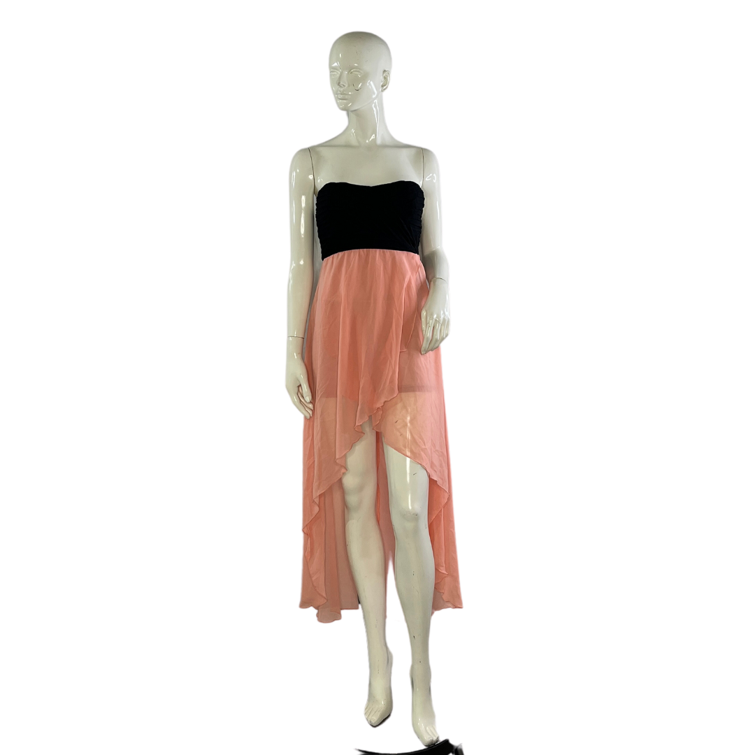 pink and black high low dress pink dress black WEDTREND Women Black Pink Prom Dress A-Line Off The Shoulder Sparkly Sequin Tiered Long Evening Dress