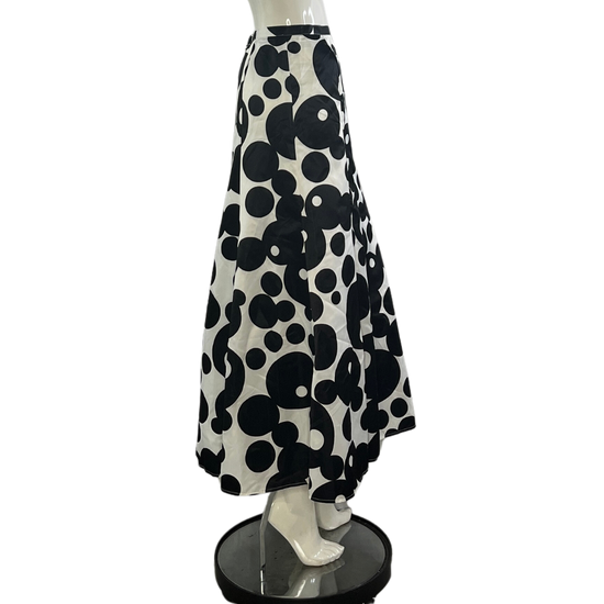 Venus Formal Skirt Polka Dot Black & White Size 6 SKU 000310