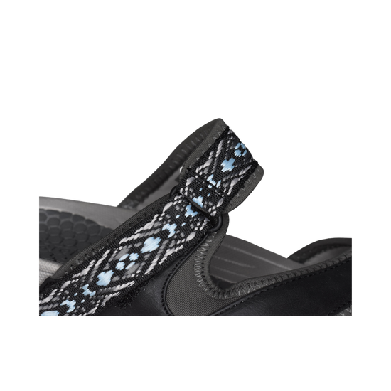 Baretraps Sandal Black, White, Light Blue Size 7M SKU 000093-5