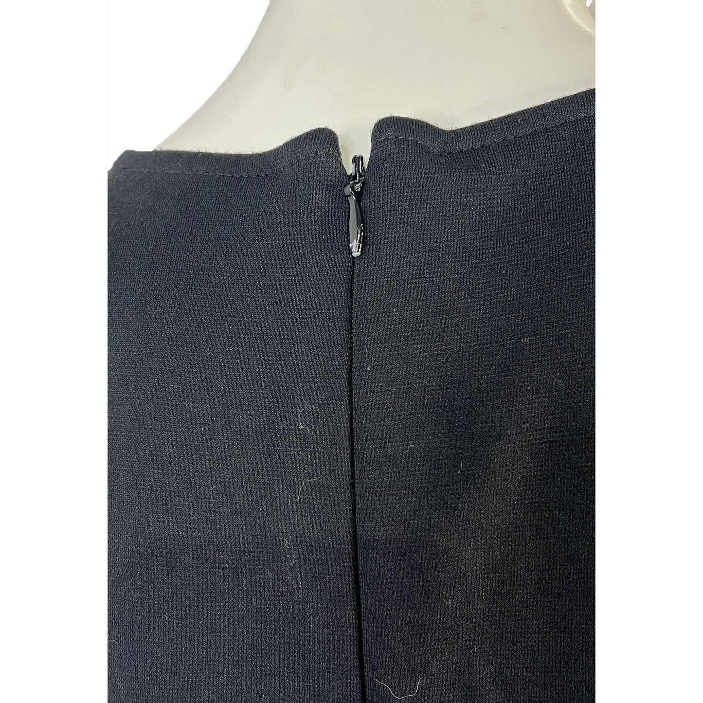 Ann Taylor Dress Sleeveless Above-Knee Black Size 6 SKU 000066-1