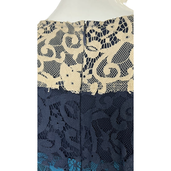 ann taylor blue lace dress ANN TAYLOR LOFT Baby Blue Lace Short Sleeve