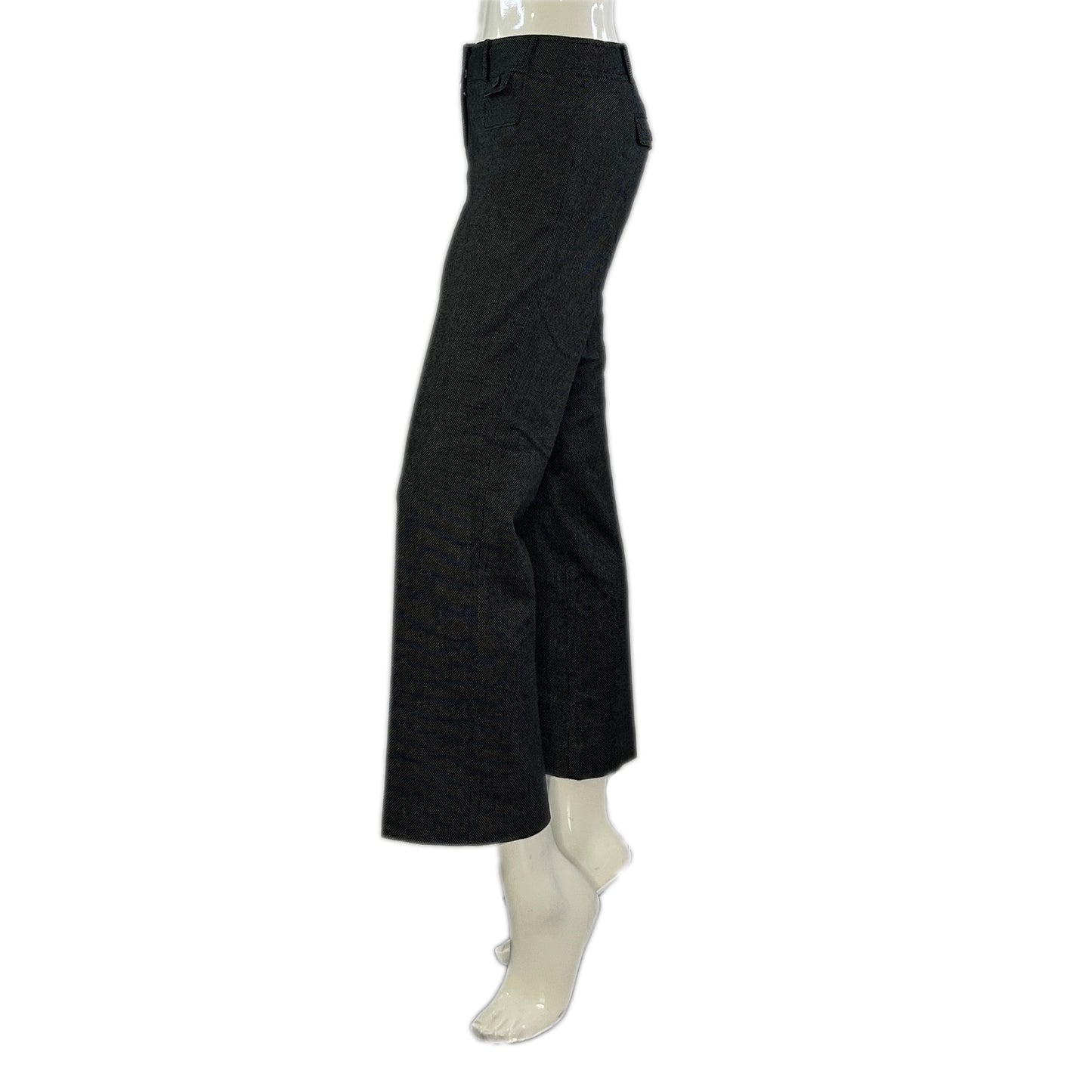 Ann Taylor Dress Pants Knit Black, White Size 4 SKU 000372-2
