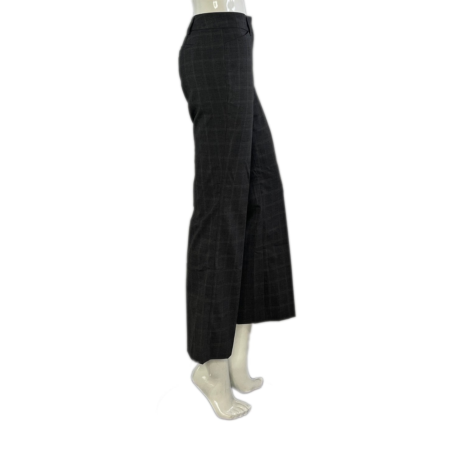 Ann Taylor Dress Pants Square Pattern Gray, Tan Size 8 SKU 000372-4