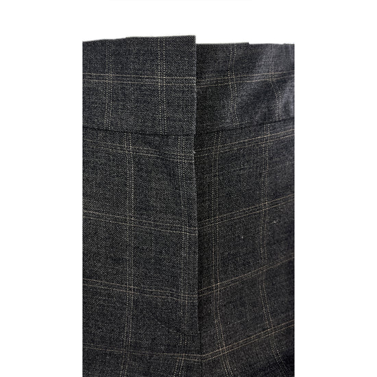 Ann Taylor Dress Pants Square Pattern Gray, Tan Size 8 SKU 000372-4