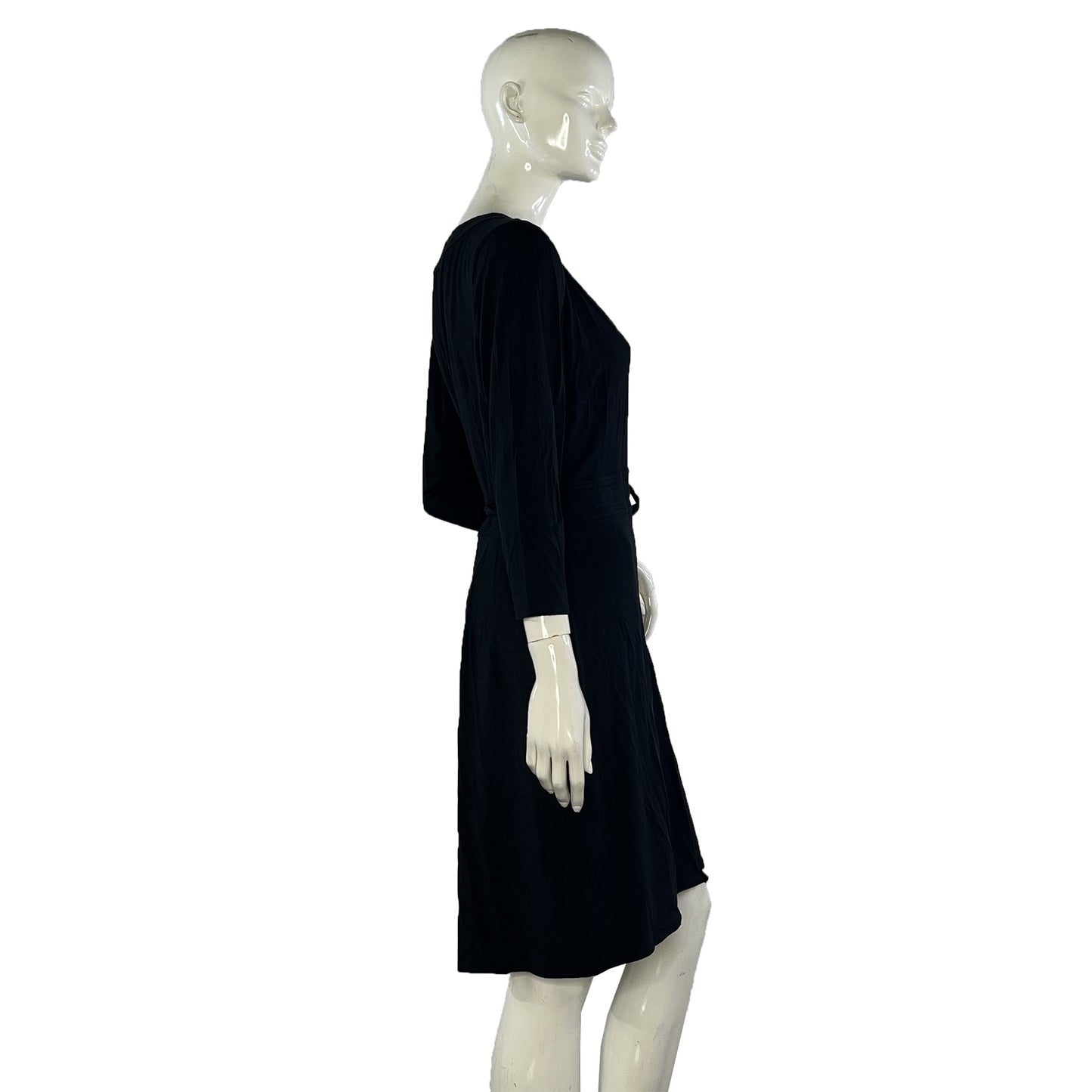 Ann Taylor Wrap Dress Black Size 8 SKU 000067-6 – Designers On A Dime Ann Taylor Wrap Dress Black Size 8 SKU 000067-6 – Designers On A Dime