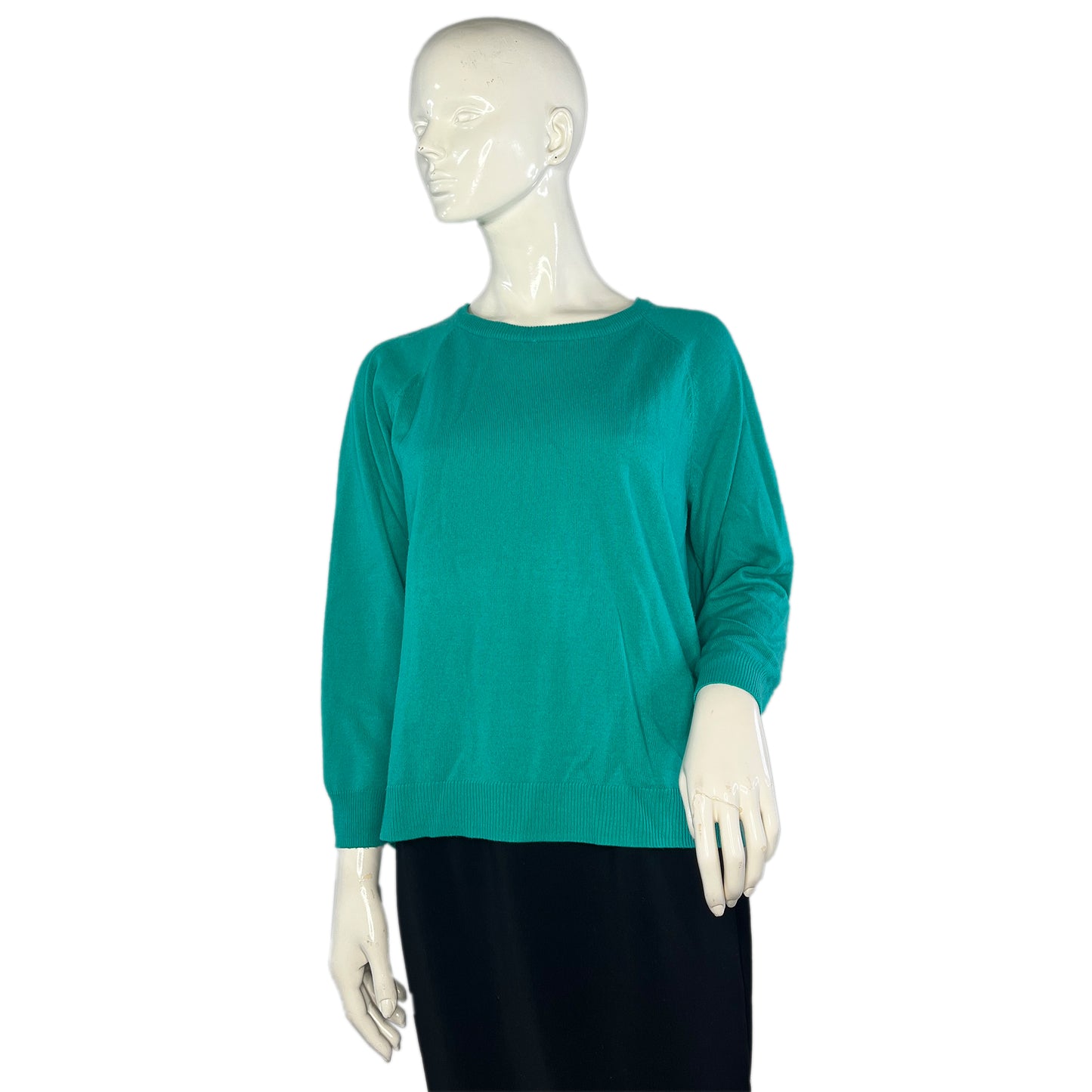 Apt. 9 Sweater Turquoise Size XLP SKU 000374-1