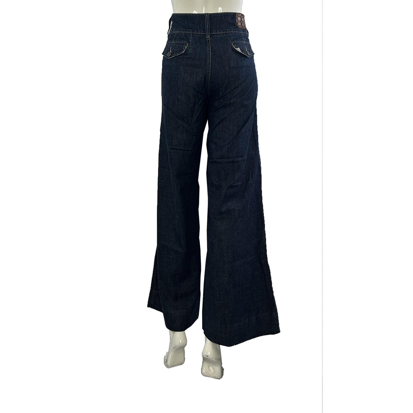 BCBG Denim Jeans Flare Dark Blue Size 30 SKU 000424-1