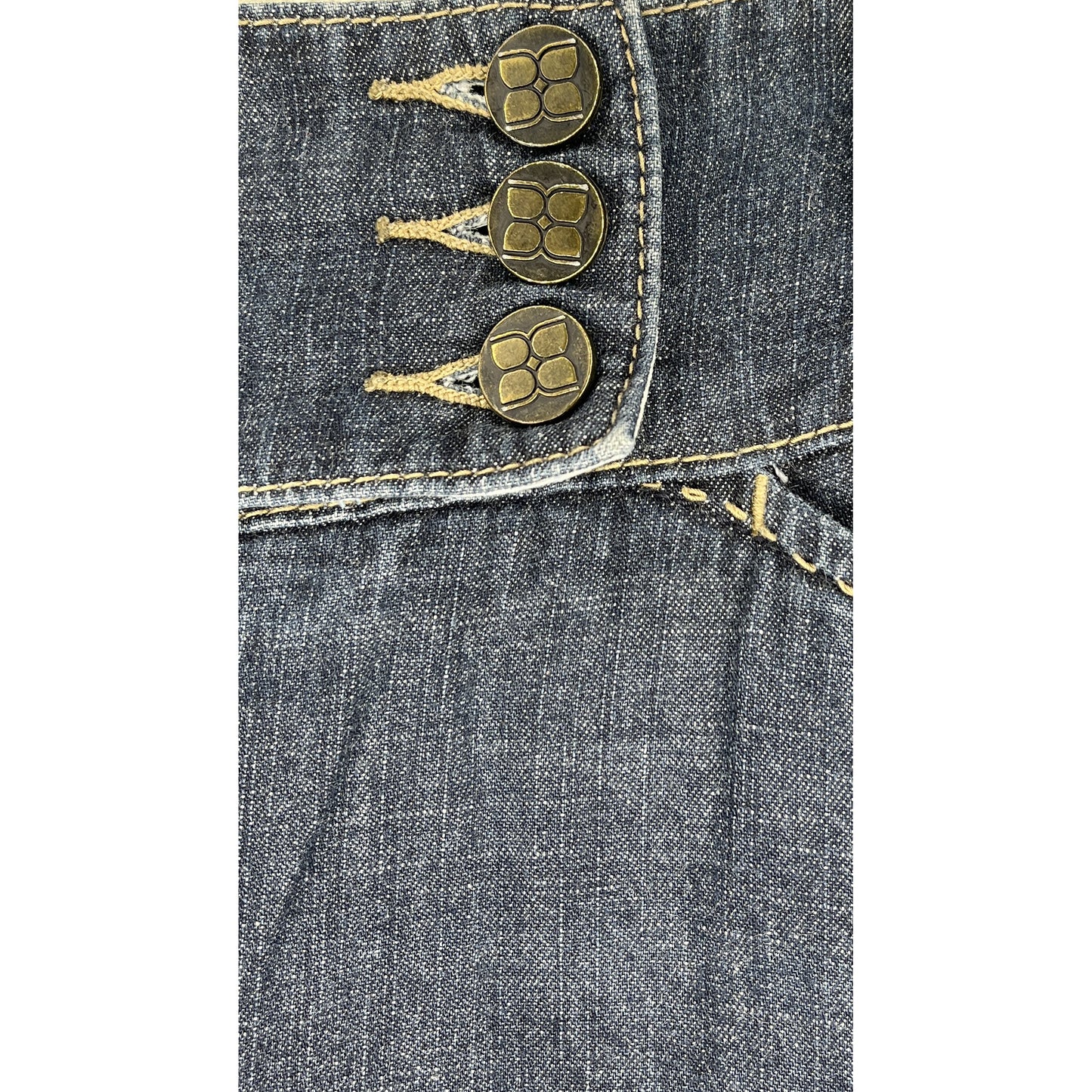 BCBG Denim Jeans Flare Dark Blue Size 30 SKU 000424-1