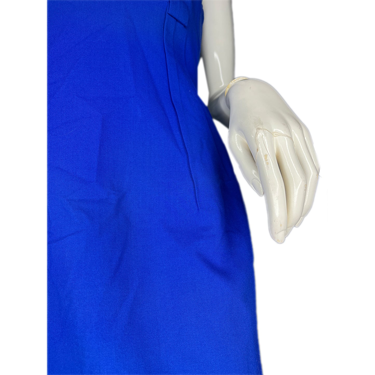 Calvin Klein Dress Cap Sleeve Above-Knee Blue Size 4 SKU 000078-3