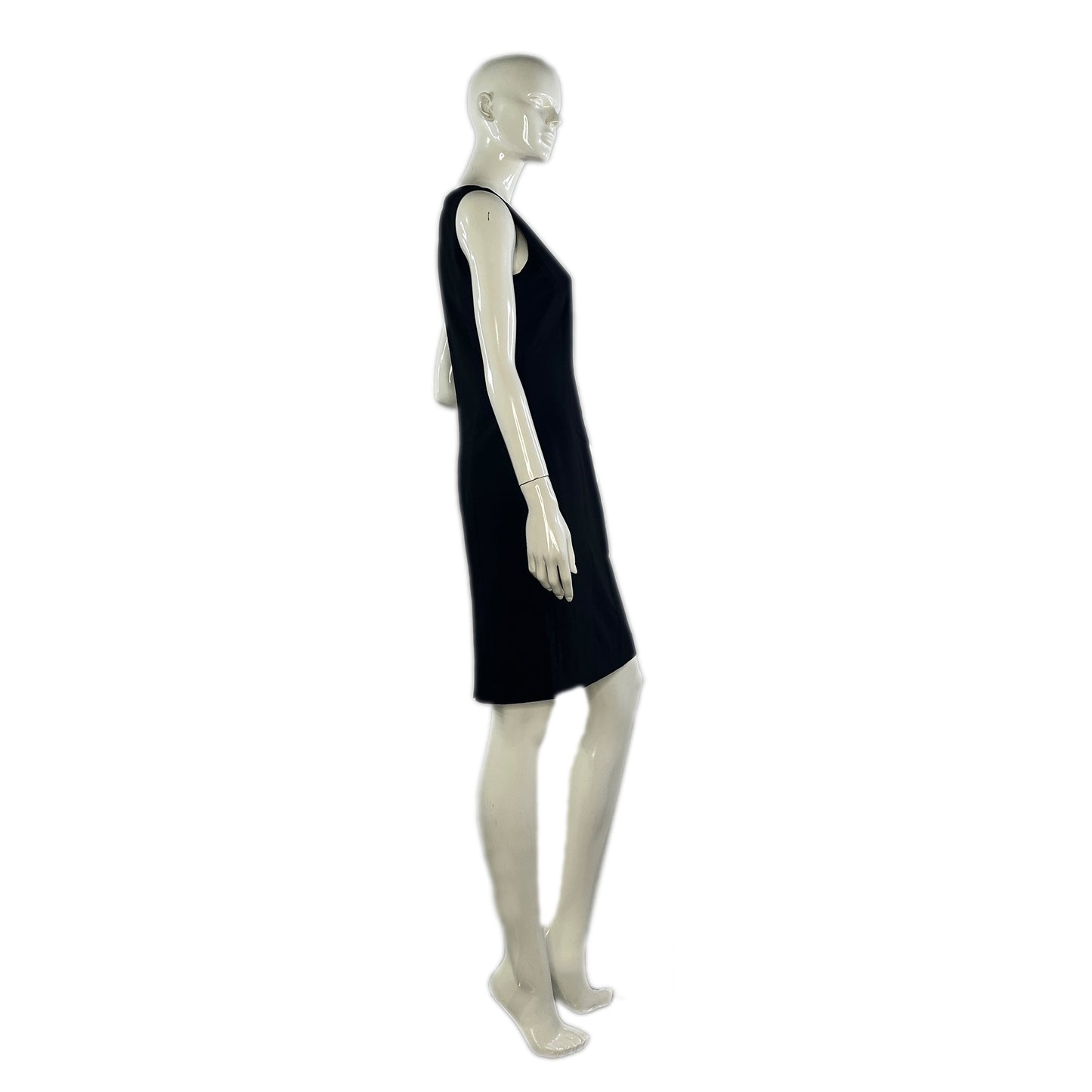 Calvin Klein Dress Sleeveless Above-Knee Black Size 4 SKU 000079-5