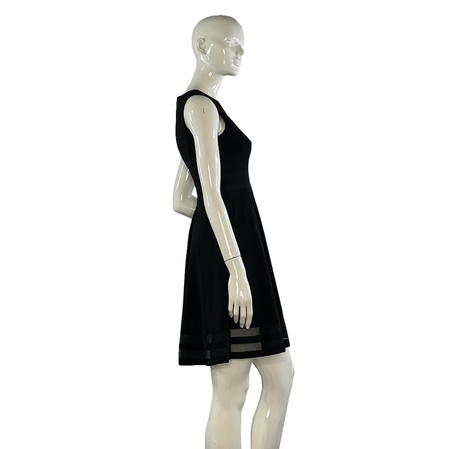 Calvin Klein Dress Sleeveless High-Neck Black SZ 4P SKU 000414