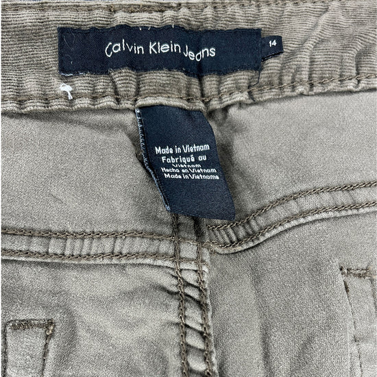 Calvin Klein Pants Brown Size 14 SKU 000213-9