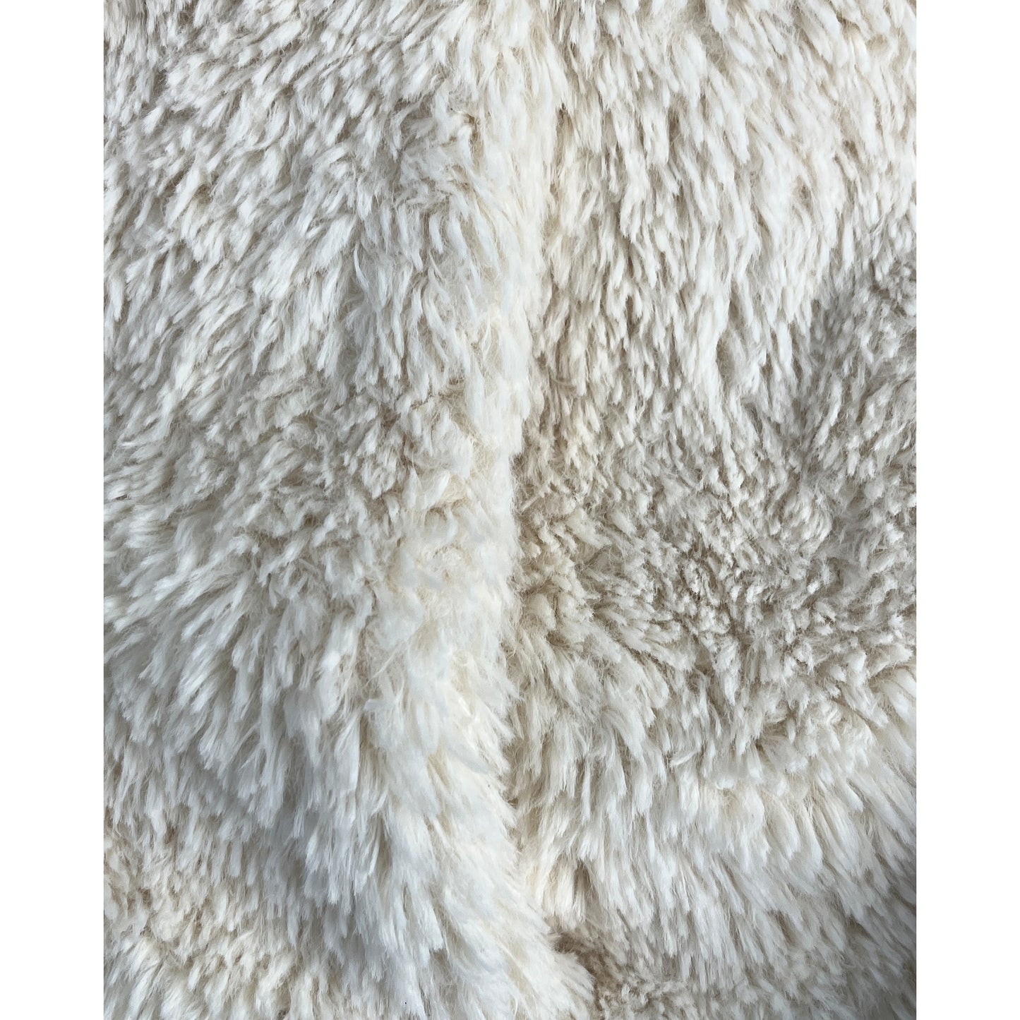 Calvin Klein Vest Fuzzy Sleeveless Cream Size 0X SKU 000042-1