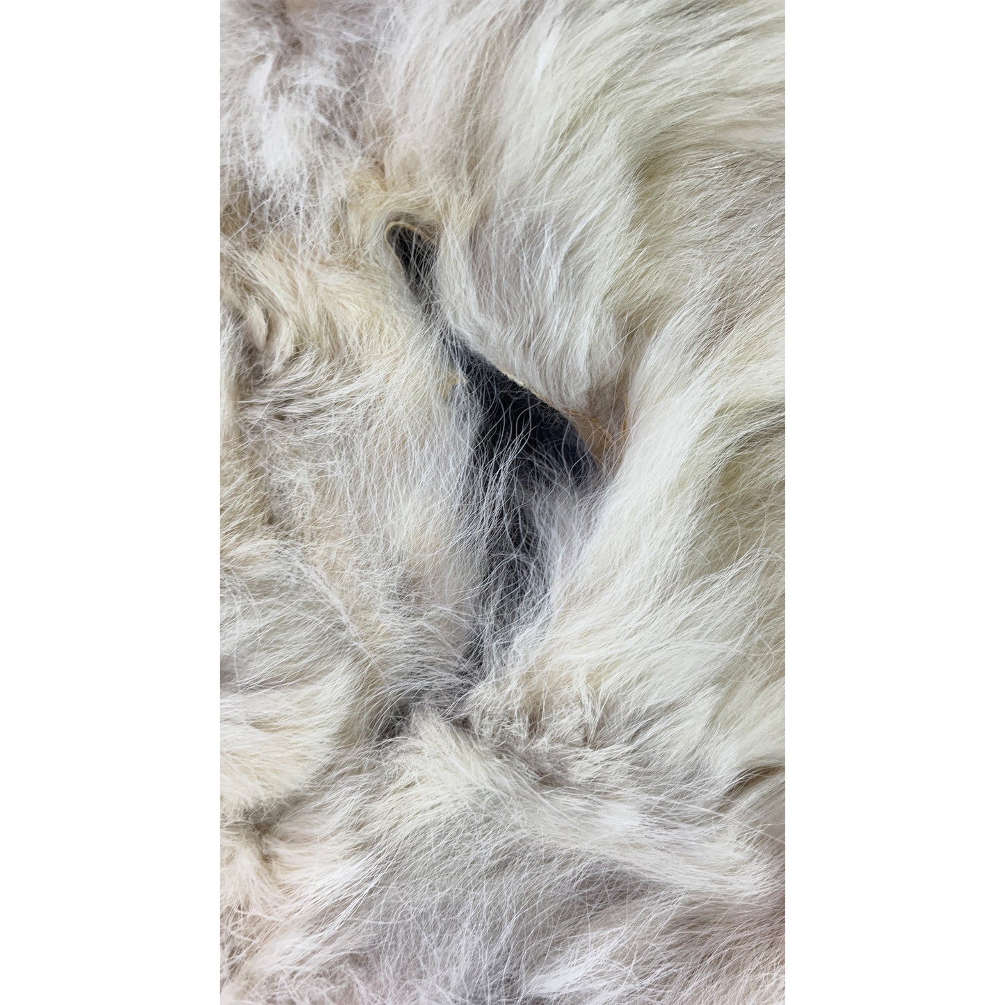 Cape Fur Lining Embroidery & Tassel Details Gray, Cream Size L/ XL SKU 000378-1