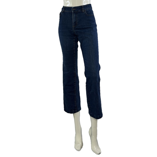 Chico's Denim Jeans Dark Blue Size 0.5 SKU 000328-6