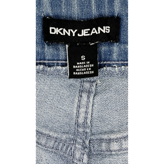 DKNY Denim Bermuda Shorts Light Blue Size S SKU 000424-10