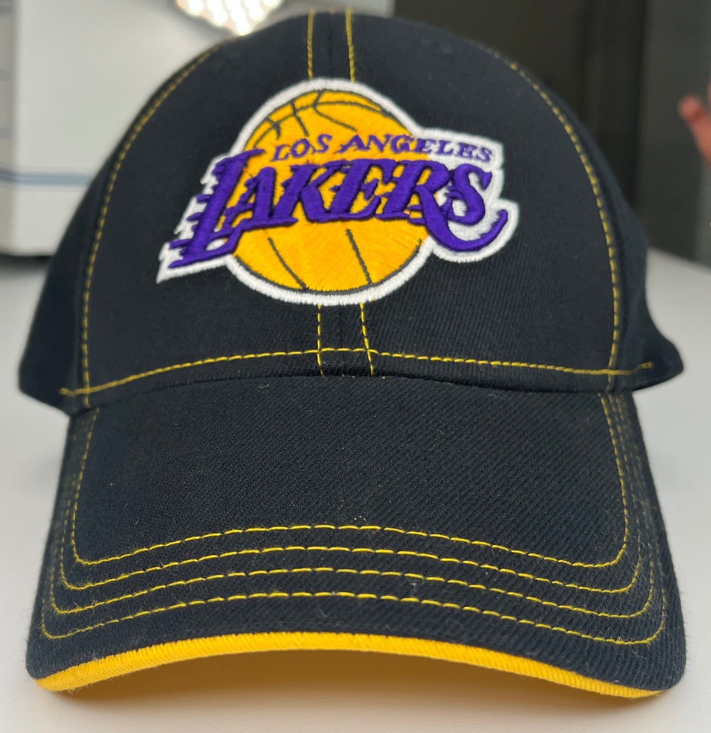 Baseball Cap NBA Lakers Black, Purple, Yellow Size L/ XL SKU 000427