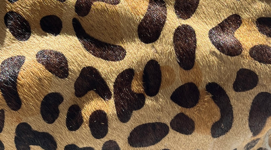 Audrey Brooke Purse Leopard Black, Brown SKU 000429