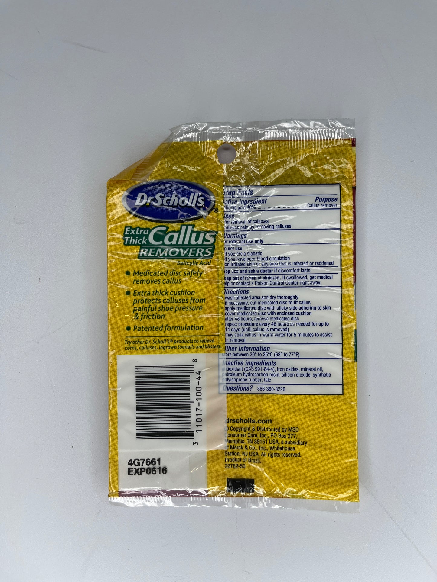 Dr. Scholl's Extra Thick Callus Removers SKU 000435
