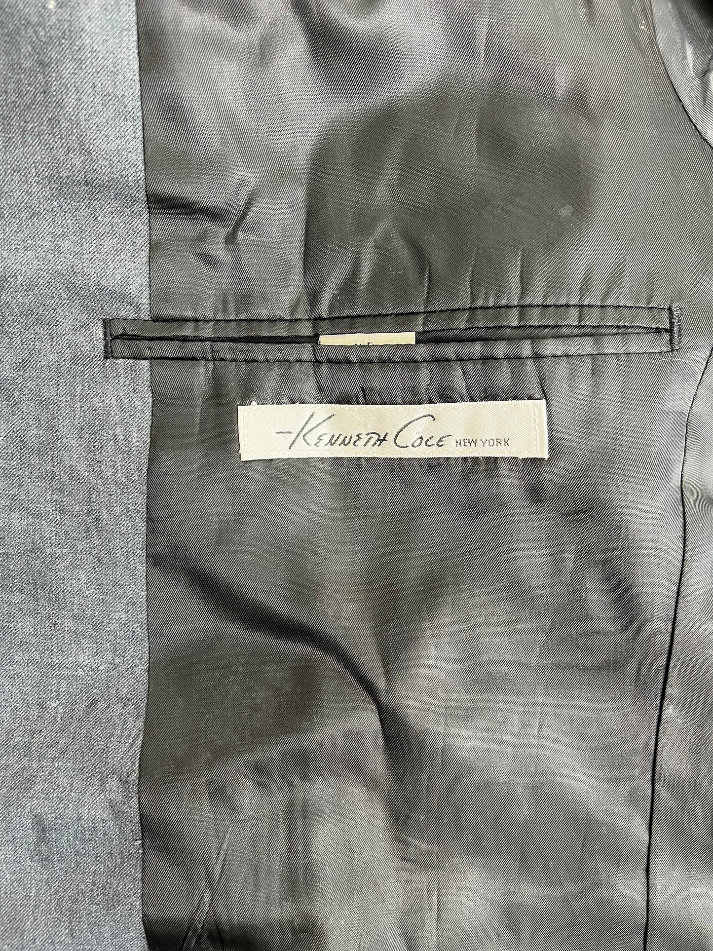 Kenneth Cole Jacket Dark Gray Size 40L SKU 000441