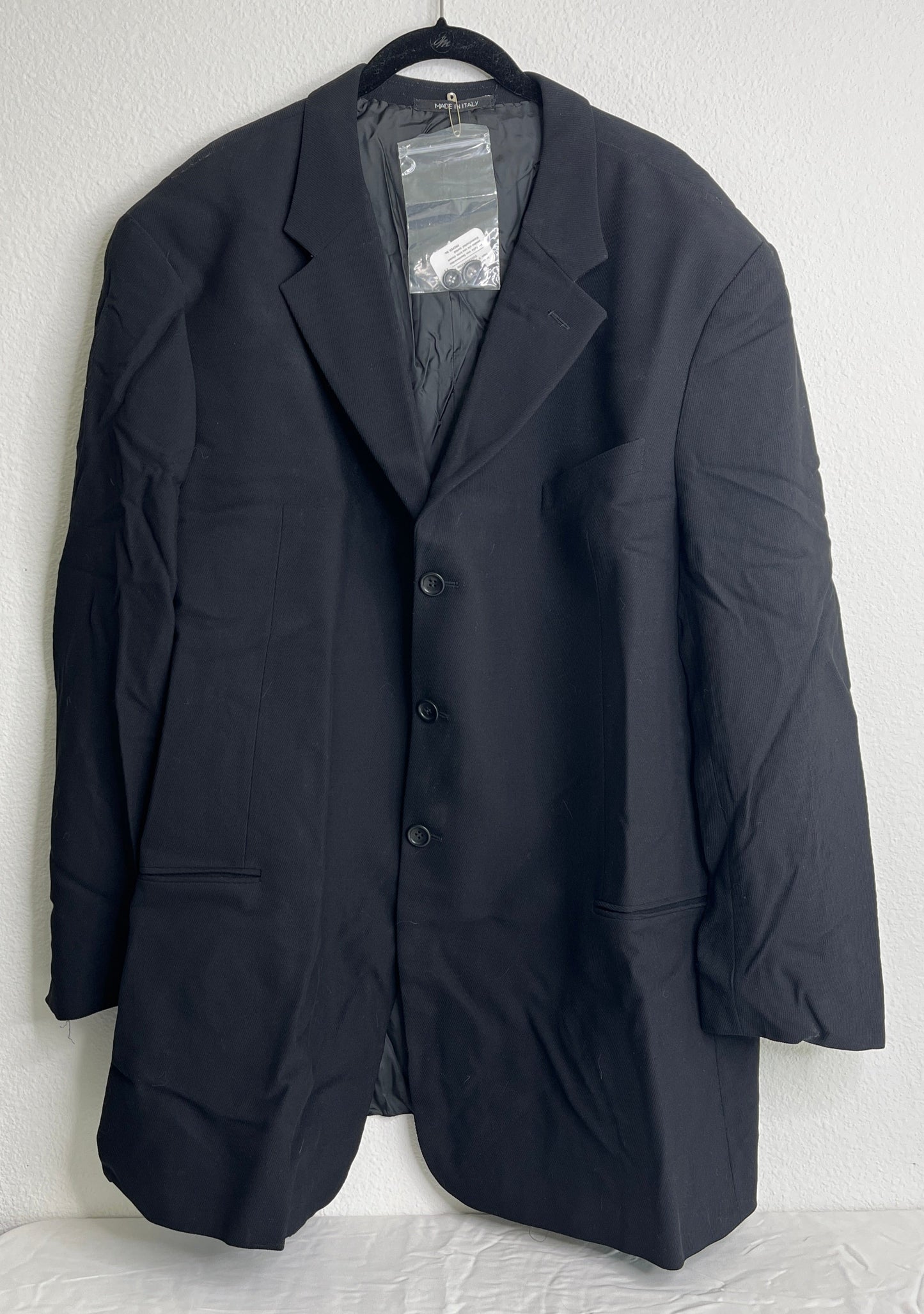 Armani MEN'S Jacket Black Size 50L SKU 000441