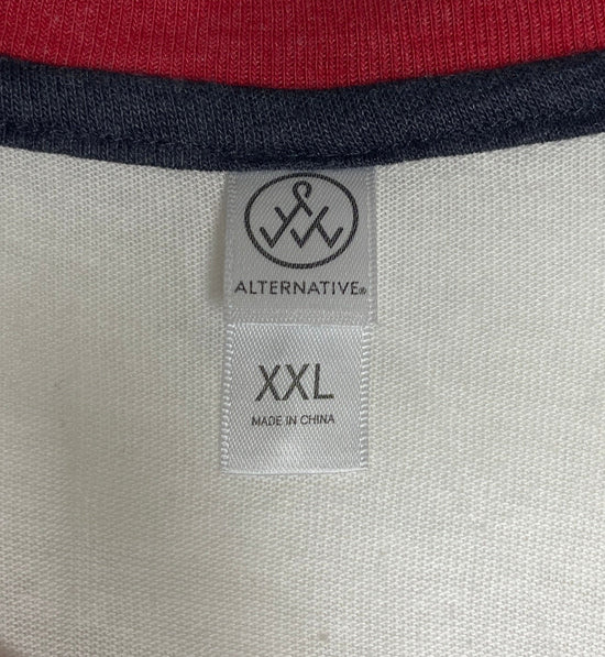 MEN'S T-Shirt Red, Blue, White Size XXL SKU 000447