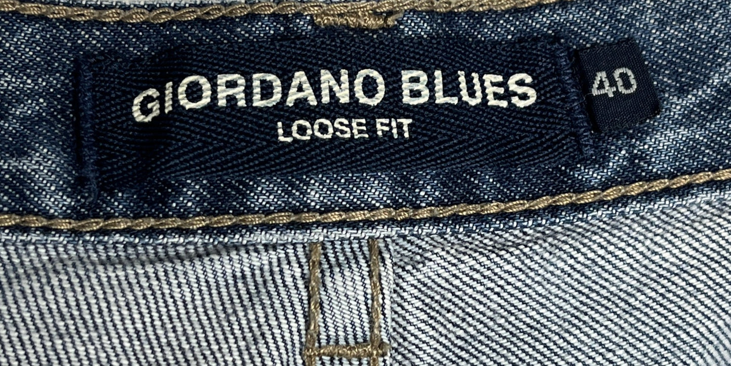 Giordano Blues MEN'S Pants Denim Jeans Size 40 SKU 000449