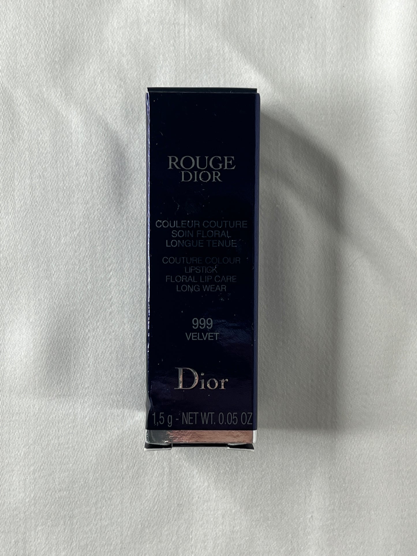 Rouge Dior Longwear Lipstick 999 Velvet Sample SKU 000451