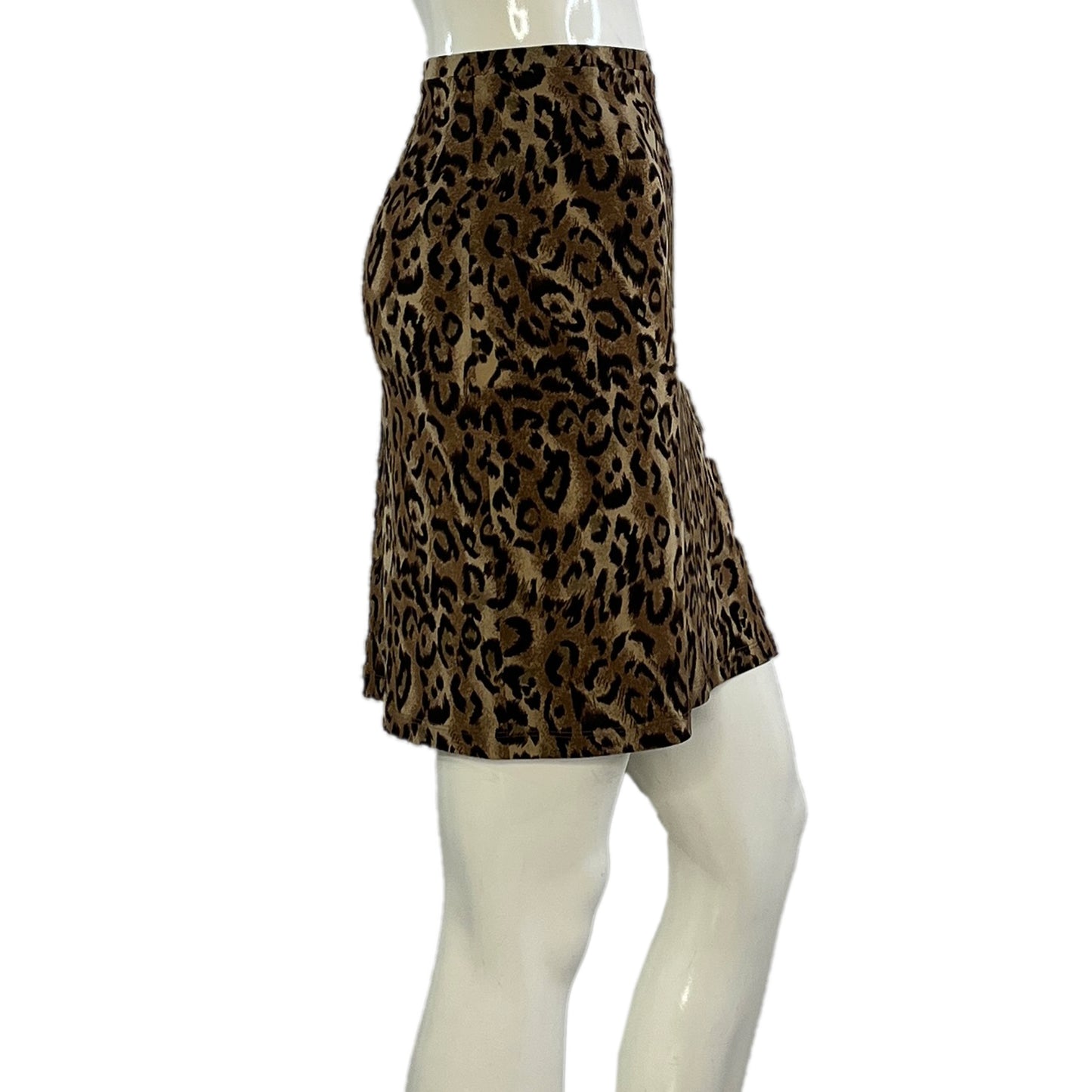 INC Skirt Above-Knee Leopard Brown Size MP SKU 000271-25