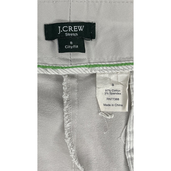 J Crew Capri Pants Light Tan Size 8 SKU 000416