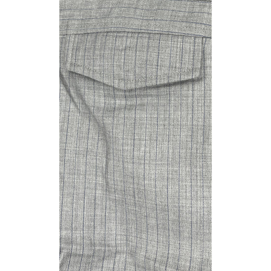 J Crew Dress Pants Pin Stripe Gray, Blue Size 12 SKU 000416