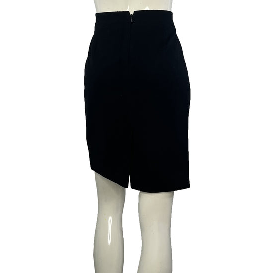 J Crew Pencil Skirt Above-Knee Black Size 4 SKU 000417