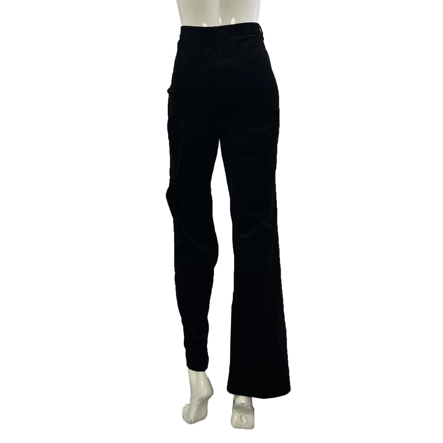 Jones New York Pants Corduroy Flare Black Size 12 SKU 000415