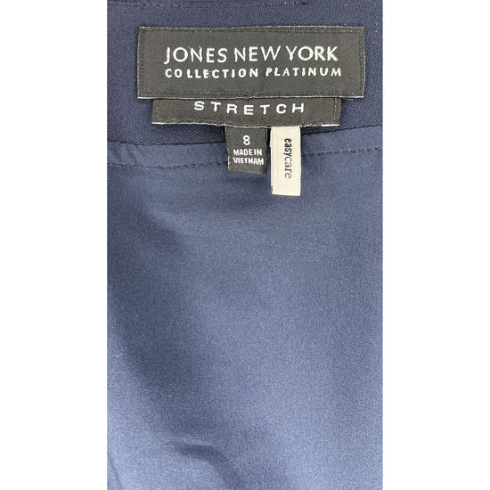 Jones New York Pencil Skirt Navy Sze 8 SKU 000417