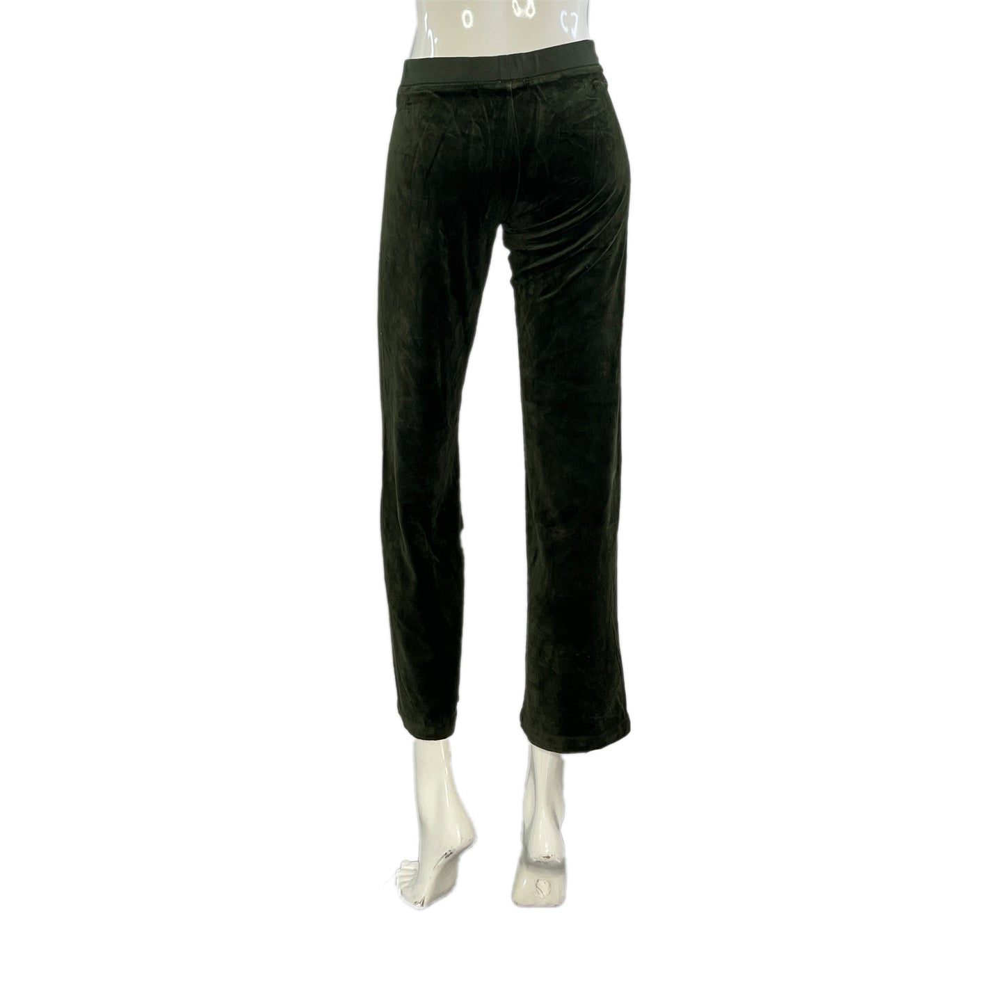 Juicy Couture Velour Tracksuit Pants Olive Size S SKU 000003-1