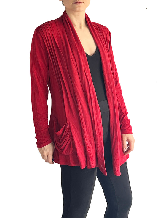 Kenneth Cole Cardigan Red Size S SKU 000033