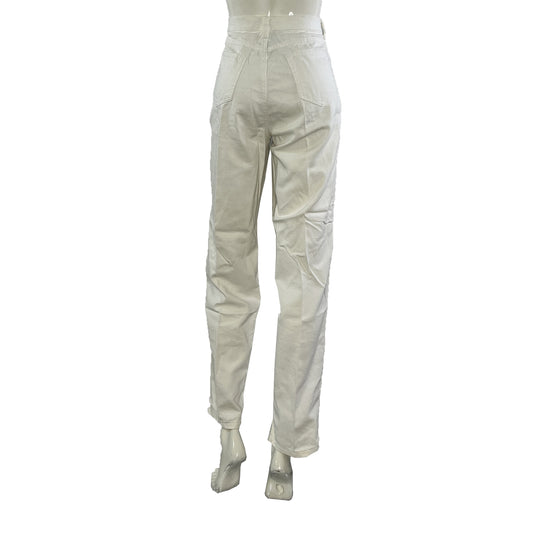 Liz Claiborne Denim Jeans White Size 12R SKU 000423-8