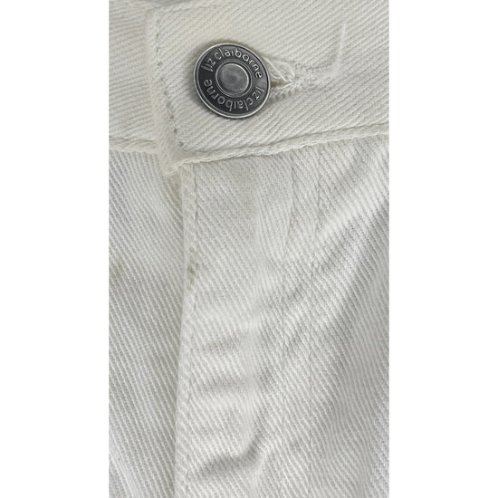 Liz Claiborne Denim Jeans White Size 12R SKU 000423-8