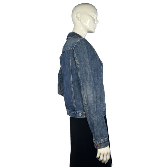 Lucky Brand Denim Jacket Button Down Medium Blue Size M SKU 000425-6