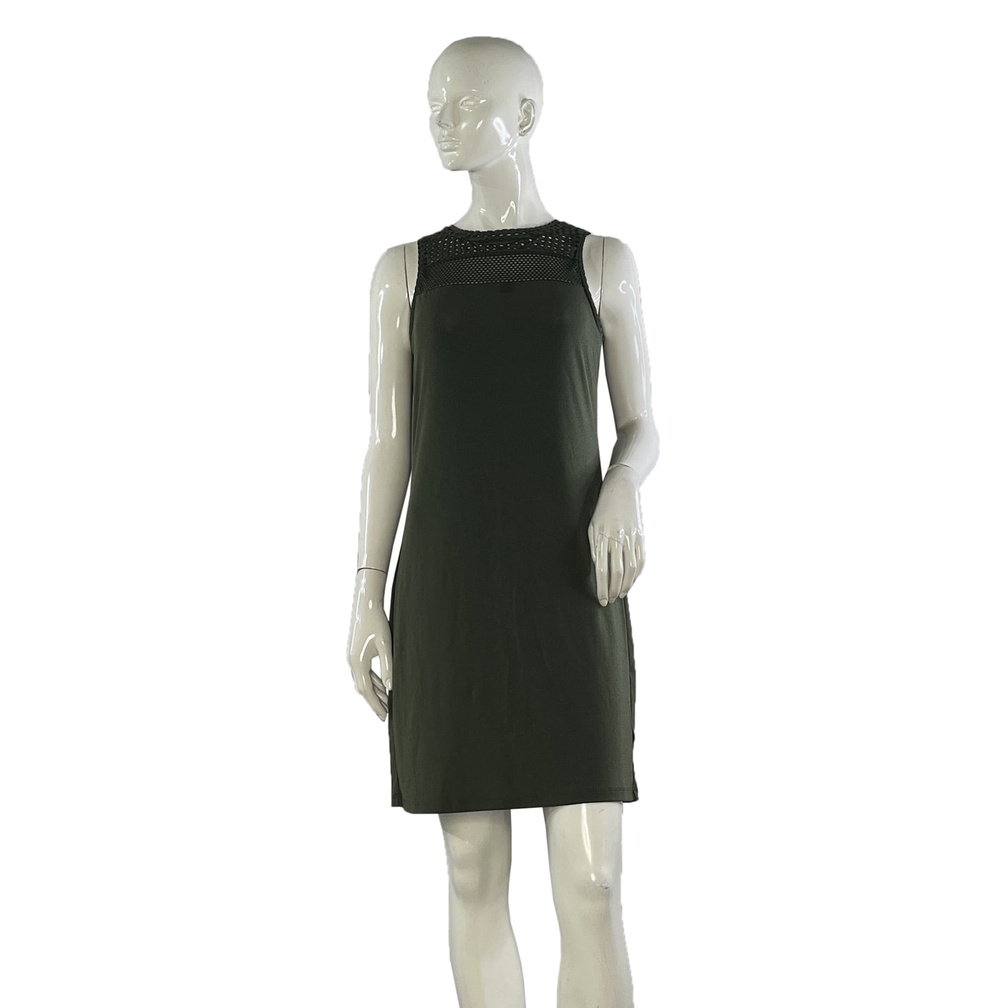 Michael Kors Dress Sleeveless Olive Size S SKU 000414